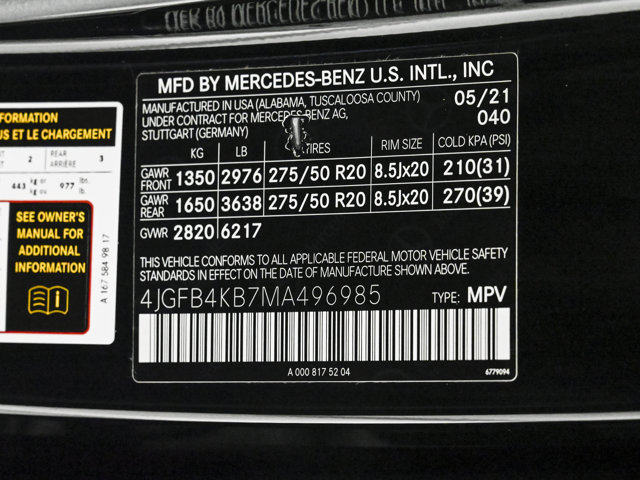 Certified 2021 Mercedes-Benz GLE 350 4MATIC image 27