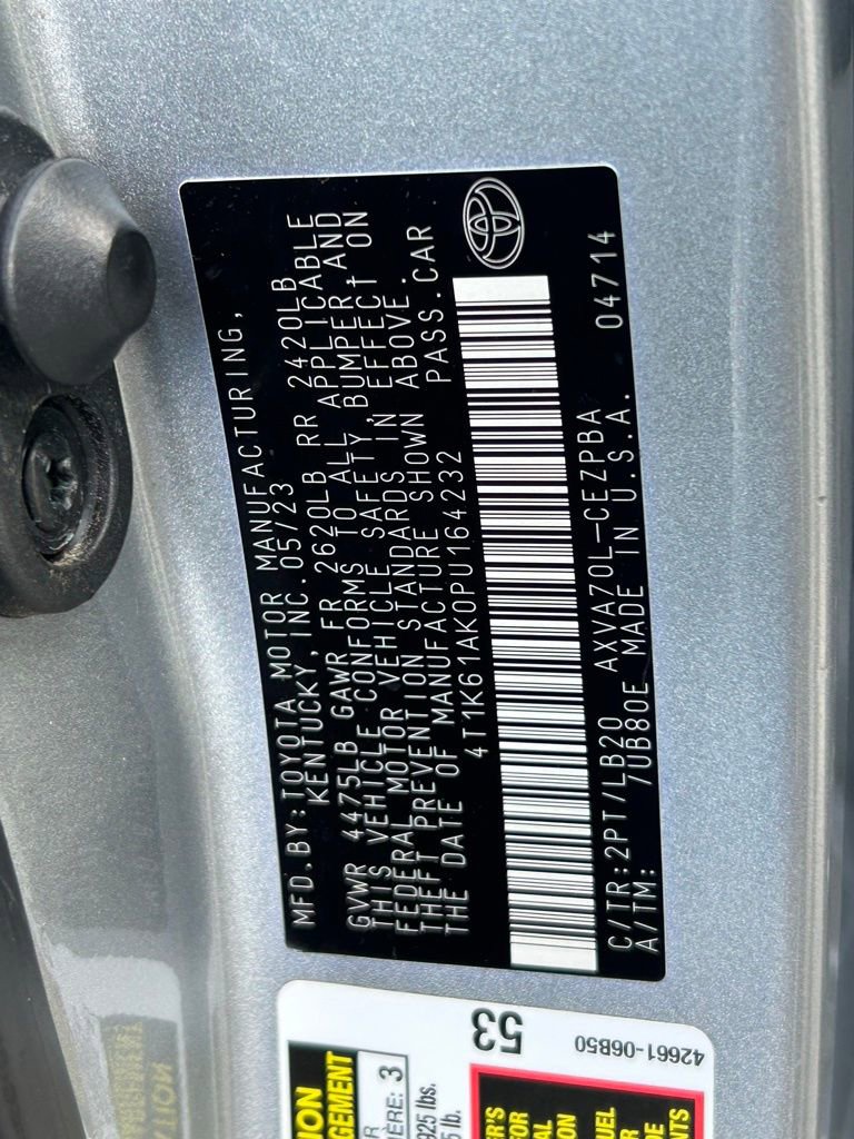 Used 2023 Toyota Camry XSE FWD image 51
