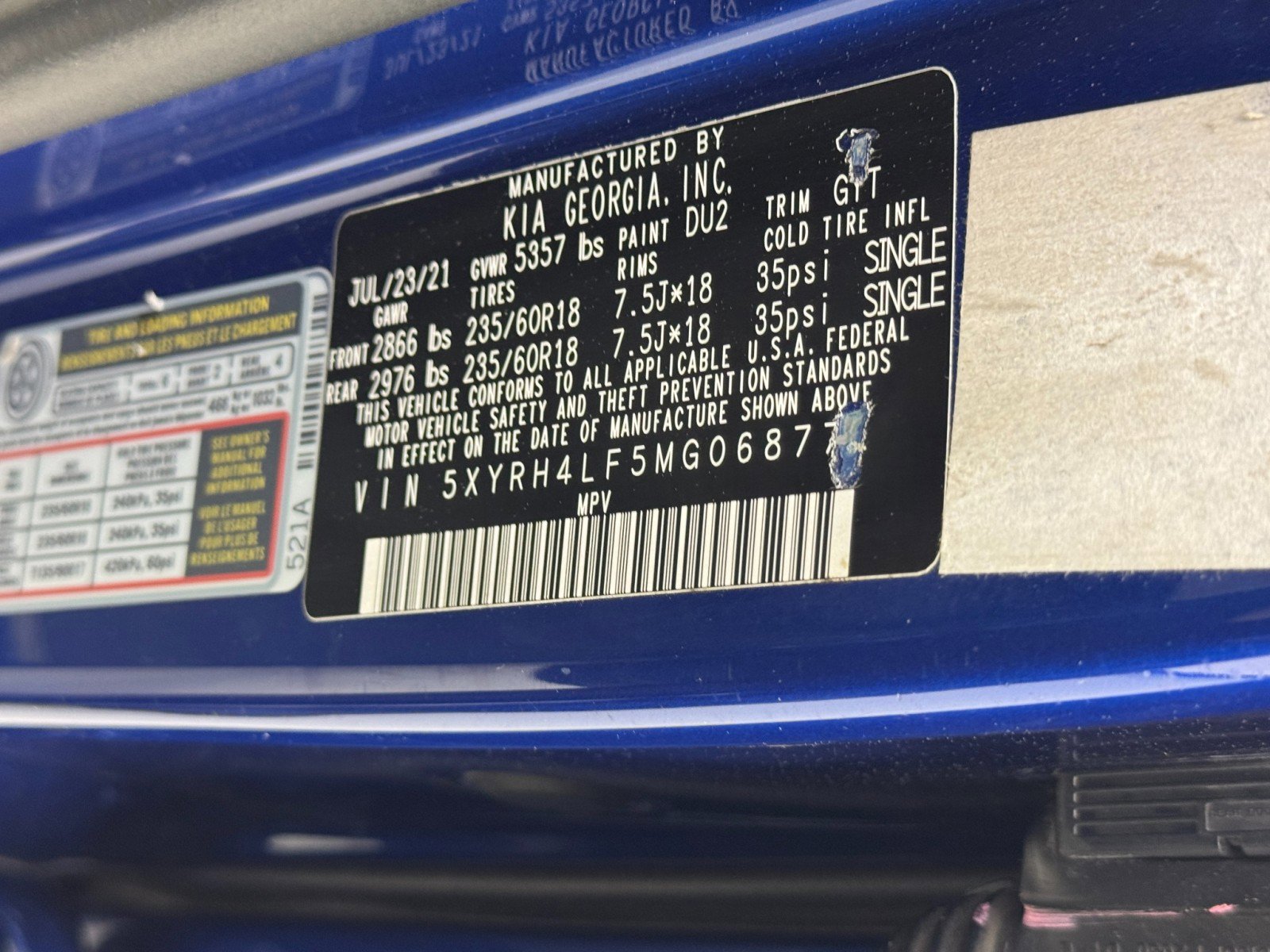 Used 2021 Kia Sorento EX image 45