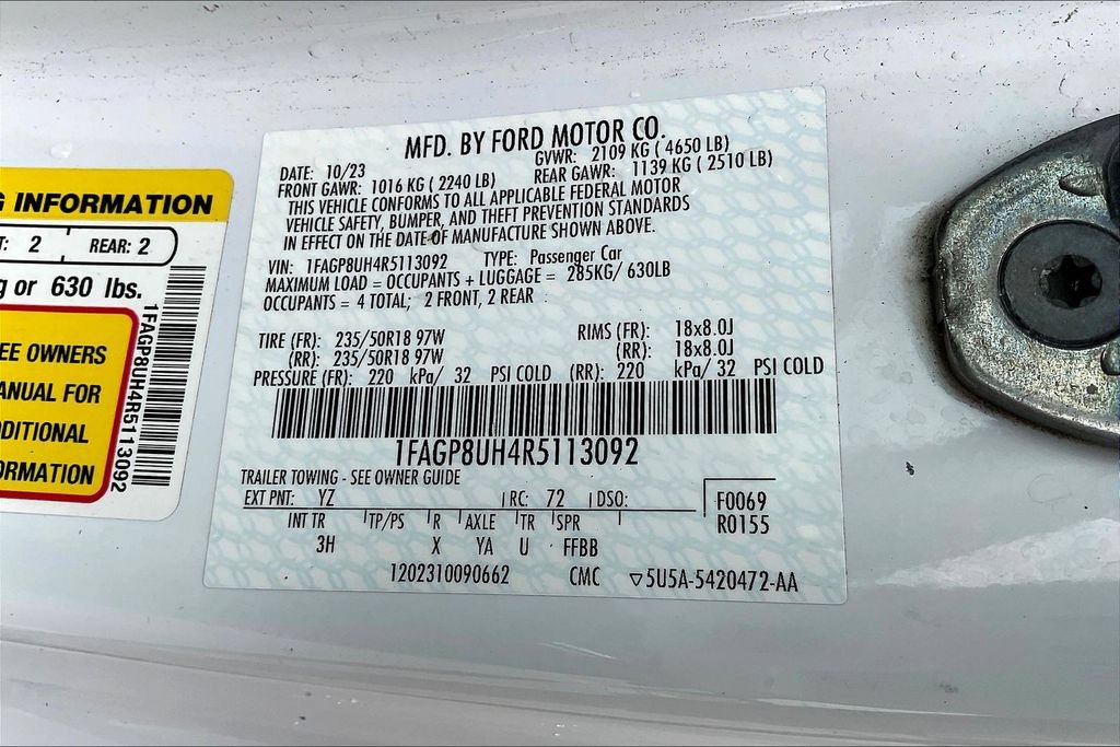 Used 2024 Ford Mustang Premium RWD image 29