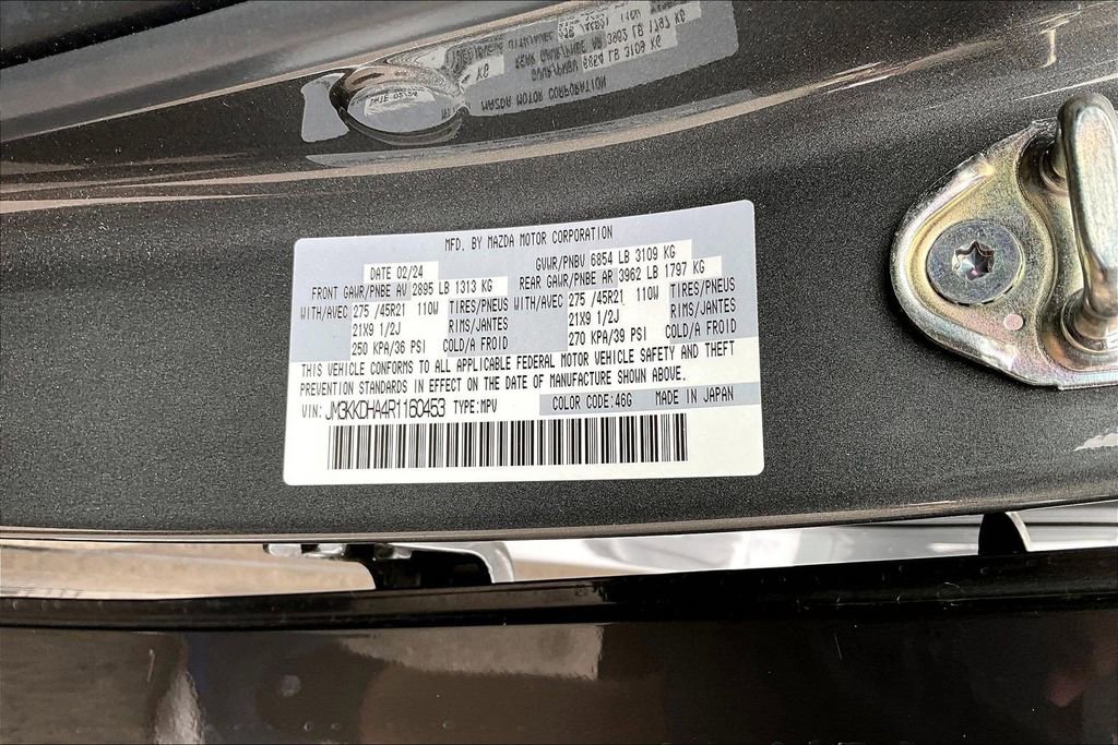 Certified 2024 MAZDA CX-90 Plug-In Hybrid w/ Premium Pkg AWD/4WD image 17