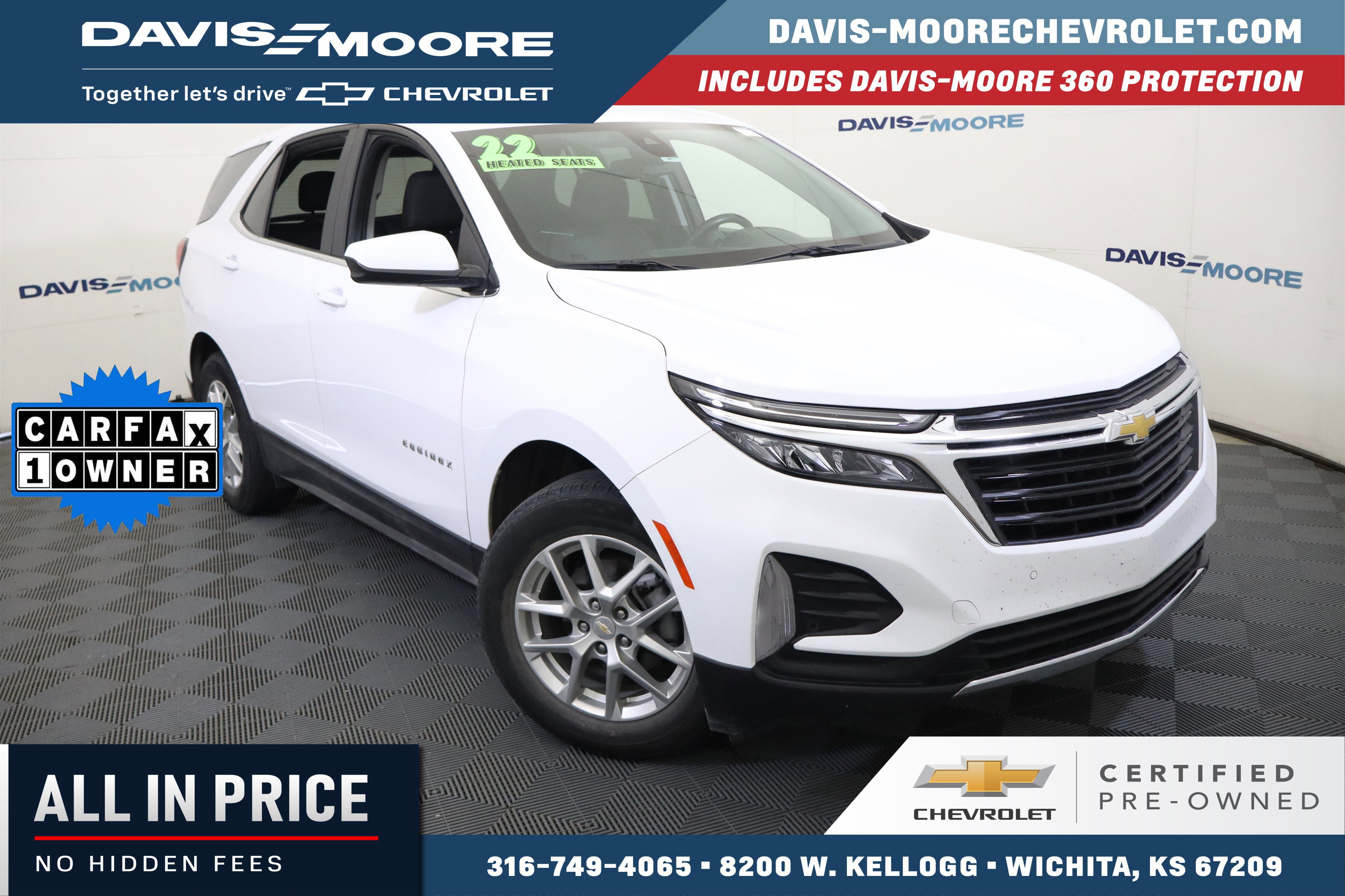 Certified 2022 Chevrolet Equinox LT