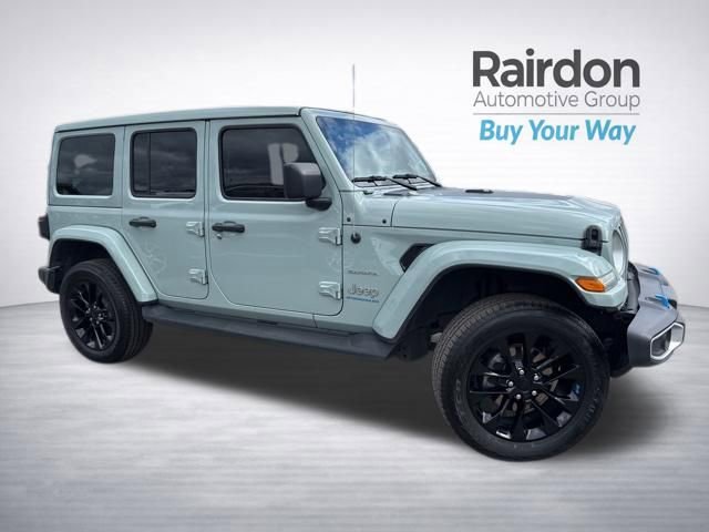 Used 2023 Jeep Wrangler Unlimited Sahara w/ Cold Weather Group AWD/4WD image 1