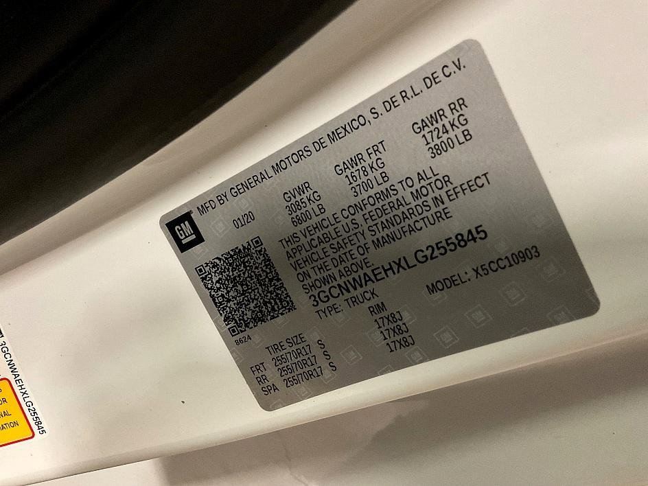 Used 2020 Chevrolet Silverado 1500 W/T w/ WT Fleet Convenience Package image 27