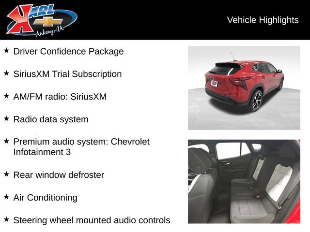 New 2026 Chevrolet Trax RS w/ Driver Confidence Package image 3