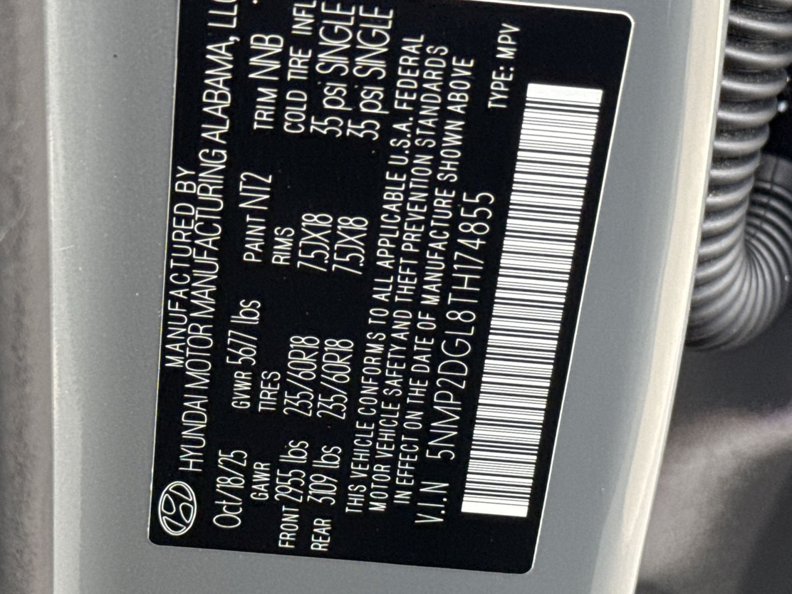 Certified 2026 Hyundai Santa Fe SEL AWD/4WD image 30