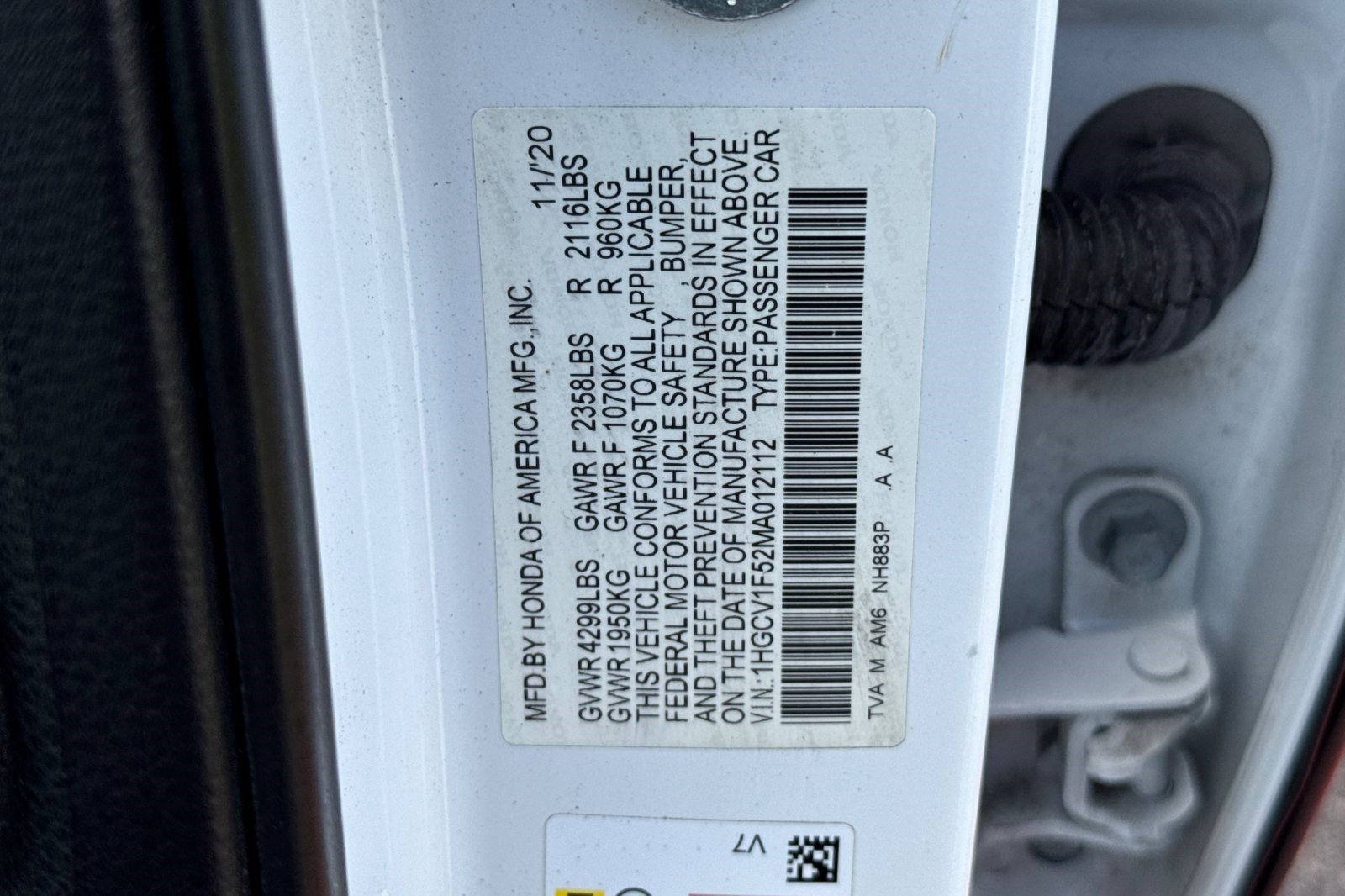 Used 2021 Honda Accord EX-L image 21
