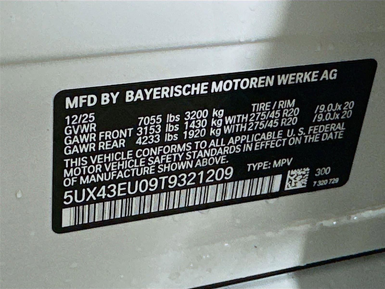 New 2026 BMW X5 xDrive50e w/ M Sport Package image 34