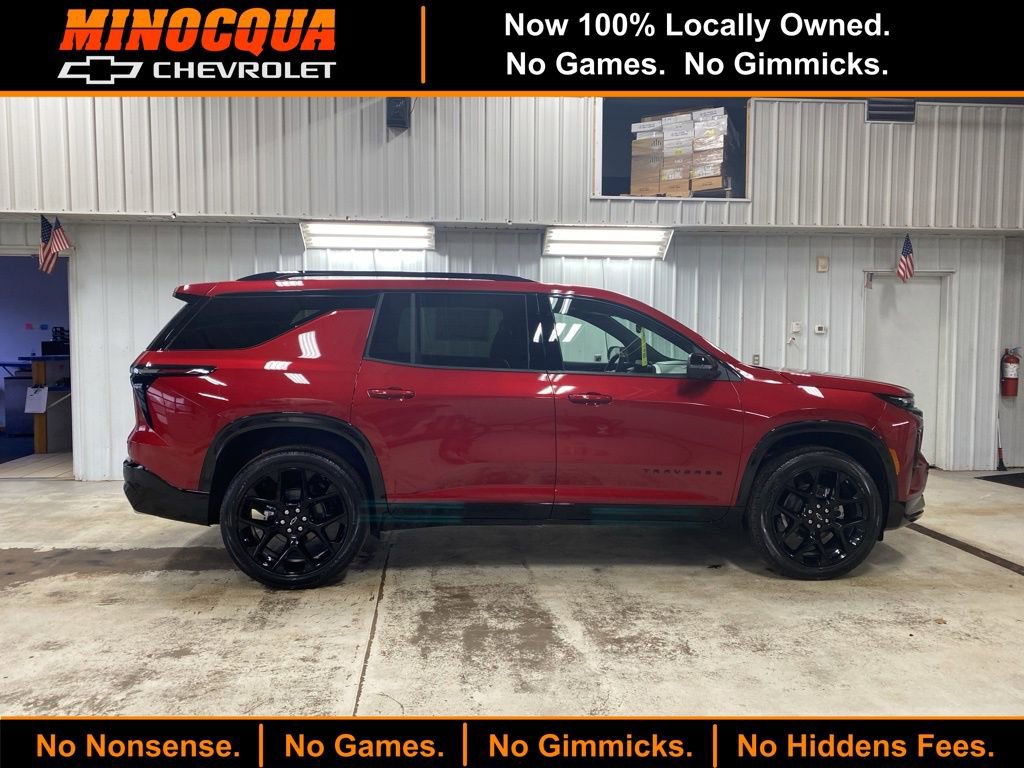 New 2026 Chevrolet Traverse RS w/ LPO, Floor Liner Package AWD/4WD image 1