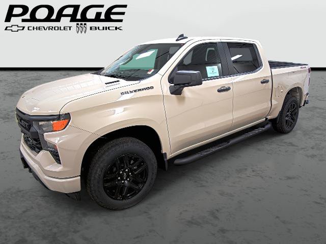 New 2026 Chevrolet Silverado 1500 Custom w/ Turbomax Blackout Package