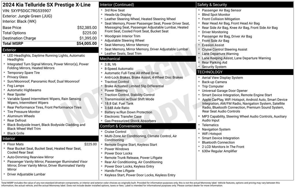 Certified 2024 Kia Telluride SX Prestige X-Line image 12
