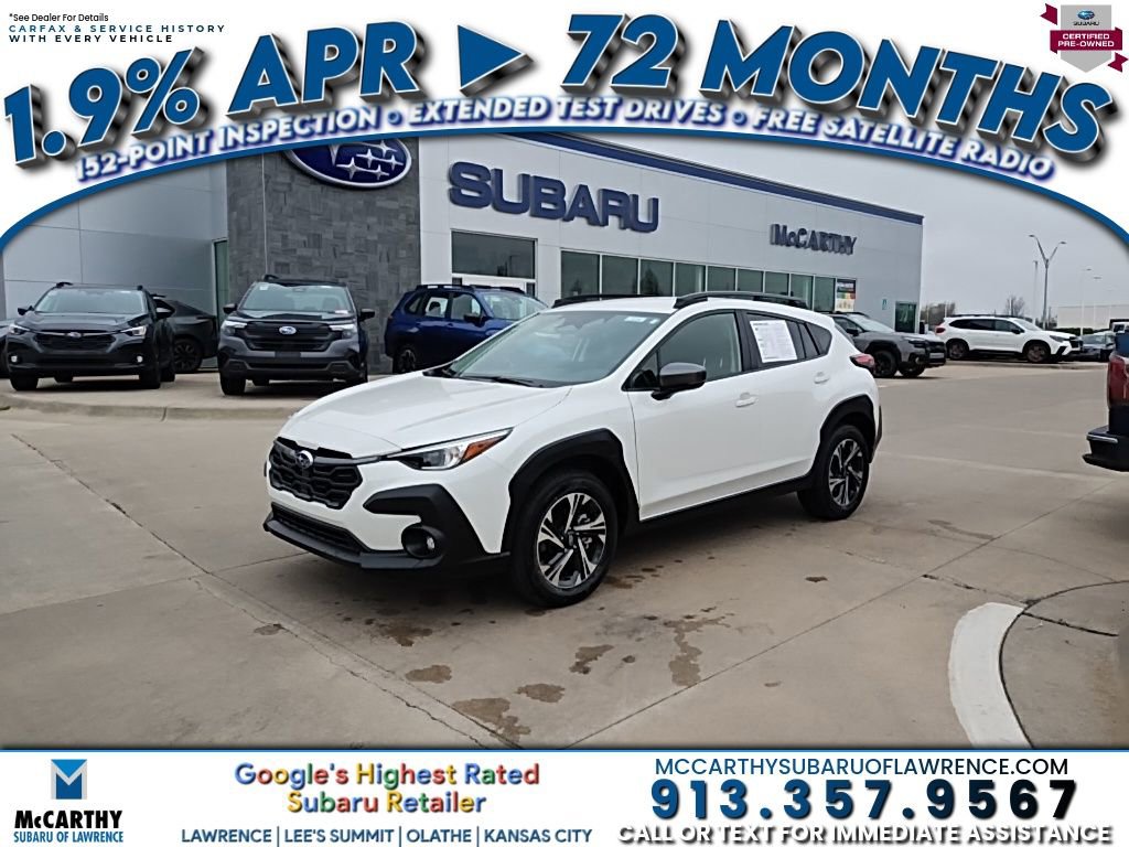 Certified 2025 Subaru Crosstrek 2.0i Premium image 1
