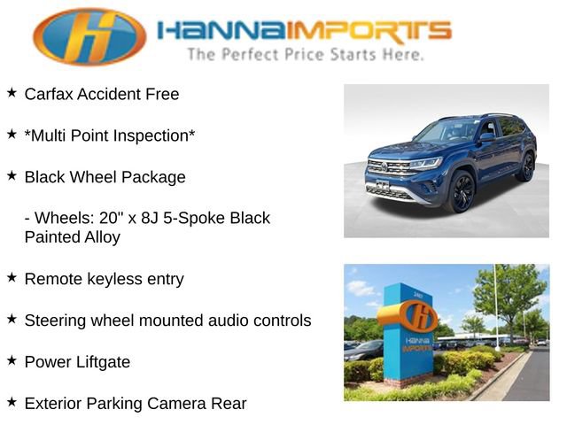 Used 2023 Volkswagen Atlas SE w/ Black Wheel Package image 8