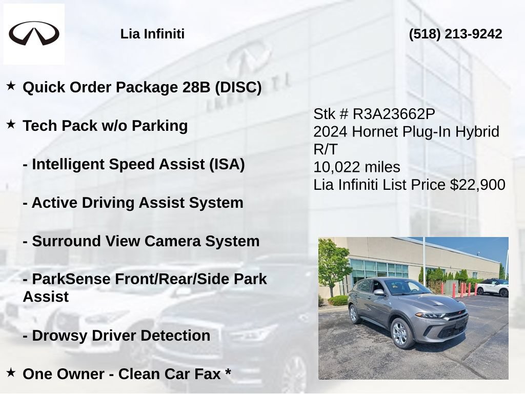 Used 2024 Dodge Hornet R/T w/ Tech Pack w/o Parking AWD/4WD image 10