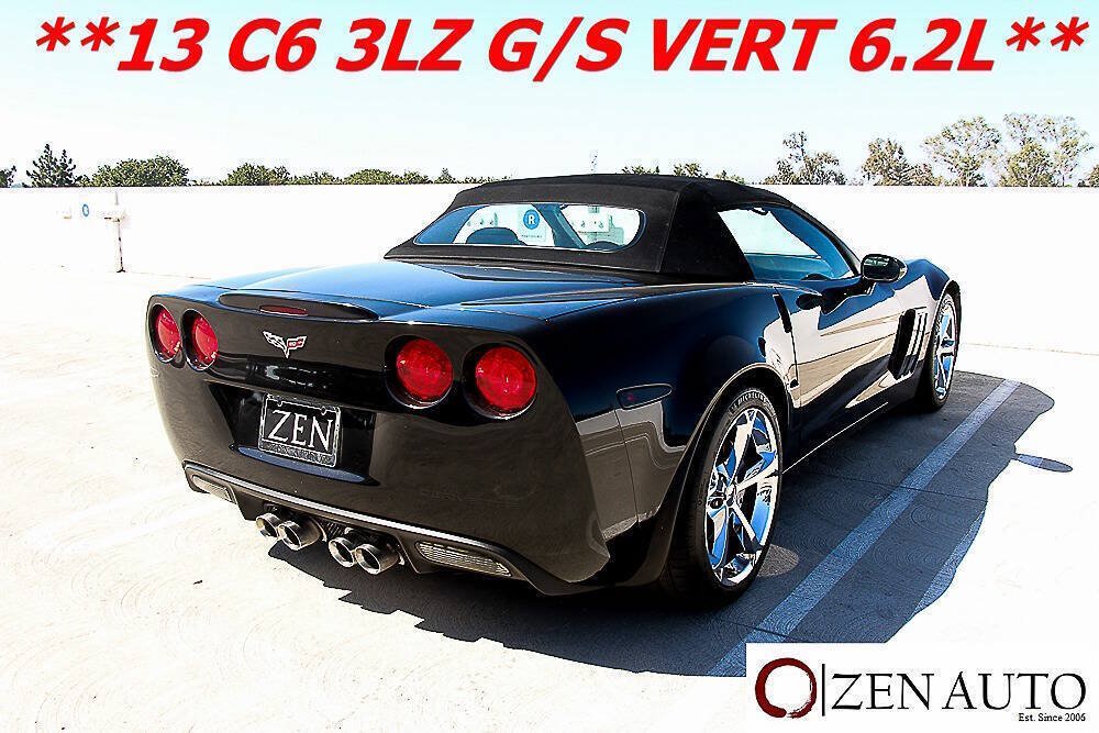 Used 2013 Chevrolet Corvette Grand Sport w/ 3LT Preferred Equipment Group RWD image 9