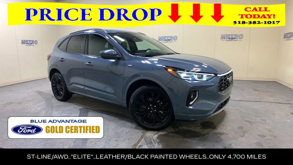 Certified 2023 Ford Escape ST-Line Elite