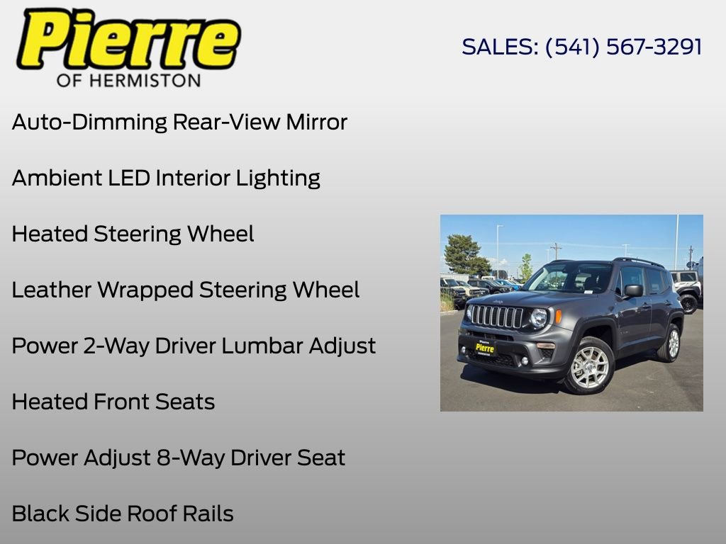 Used 2023 Jeep Renegade Latitude w/ Sun/Sound Group AWD/4WD image 24