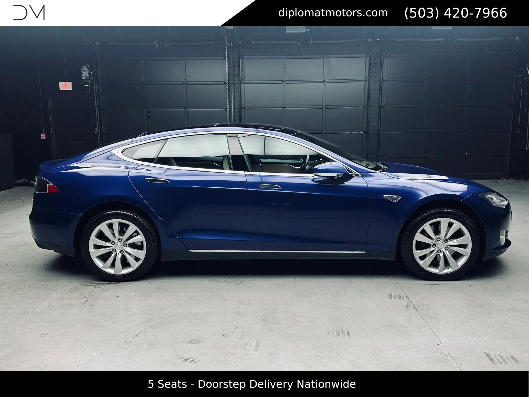 Used 2016 Tesla Model S 90D AWD/4WD image 7