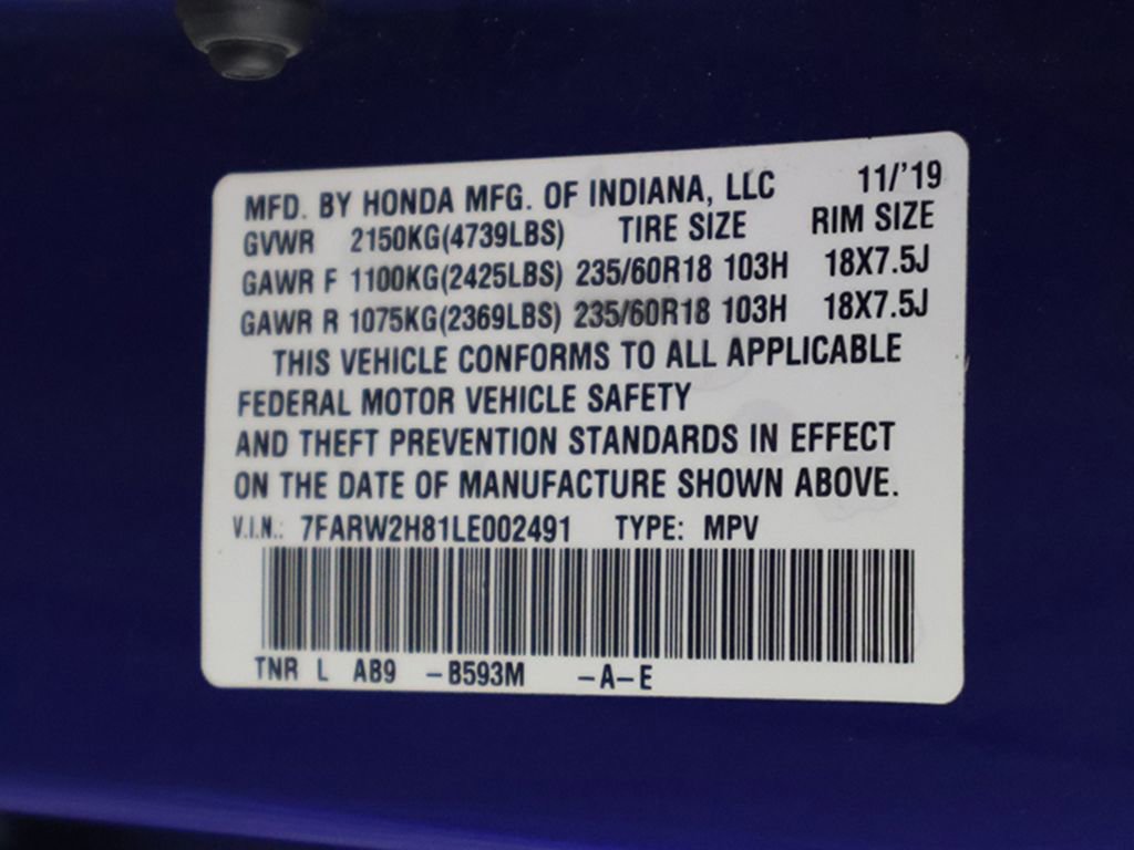 Used 2020 Honda CR-V EX-L image 53