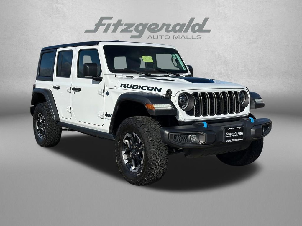 Used 2024 Jeep Wrangler Unlimited Rubicon 4xe image 1