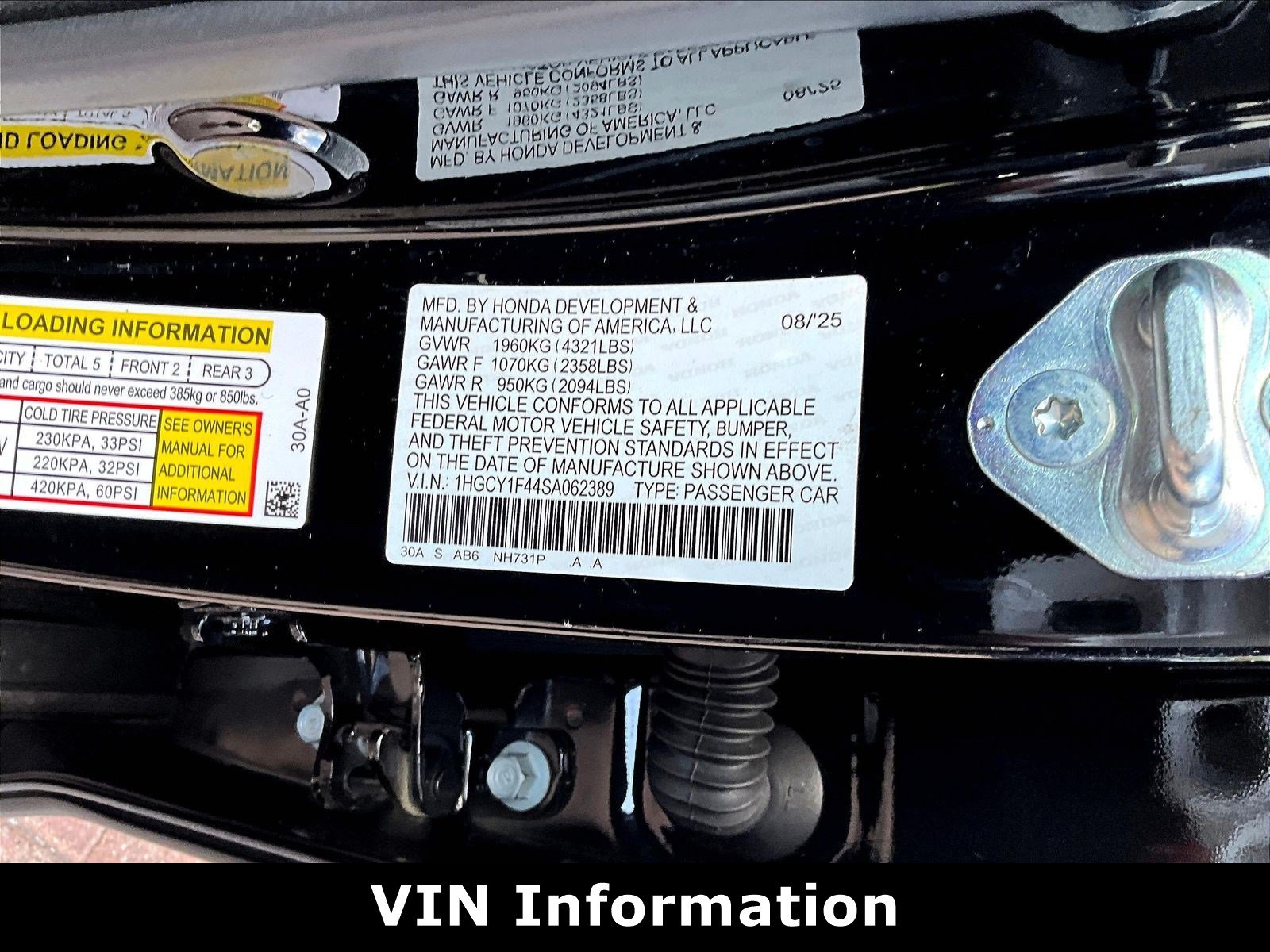 Used 2025 Honda Accord SE image 18