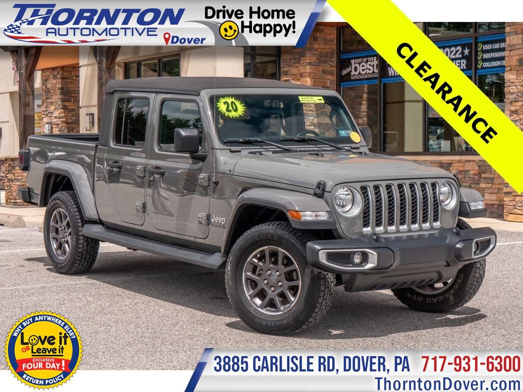 Used 2020 Jeep Gladiator Overland w/ Trailer Tow Package