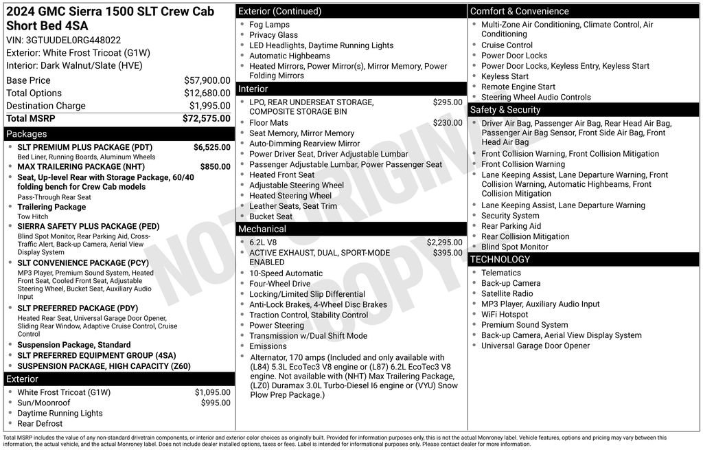 Used 2024 GMC Sierra 1500 SLT w/ SLT Premium Plus Package AWD/4WD image 26