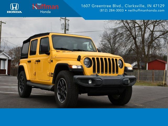Used 2021 Jeep Wrangler Unlimited Sport image 1