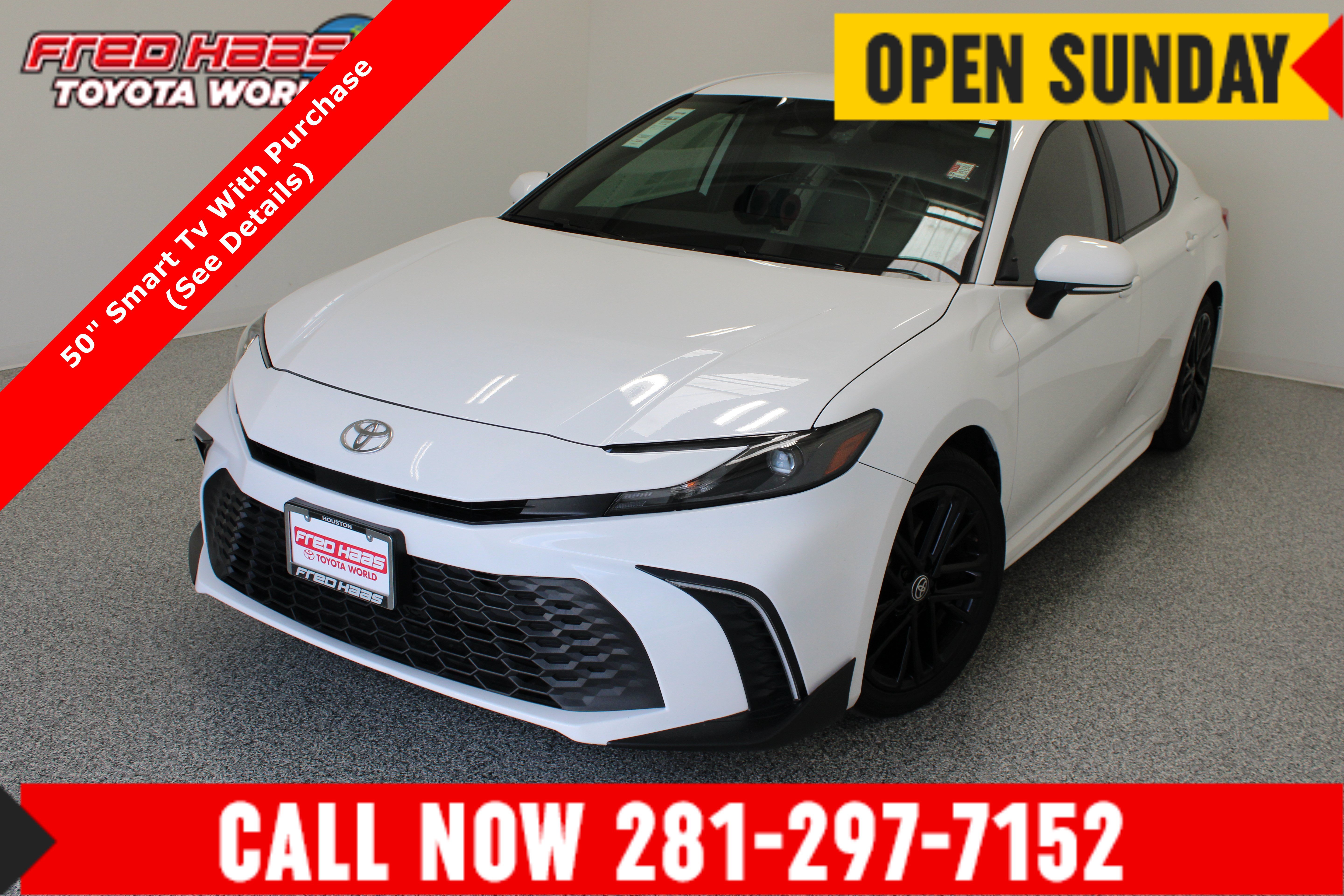Used 2025 Toyota Camry SE w/ Multimedia Upgrade Package FWD image 1