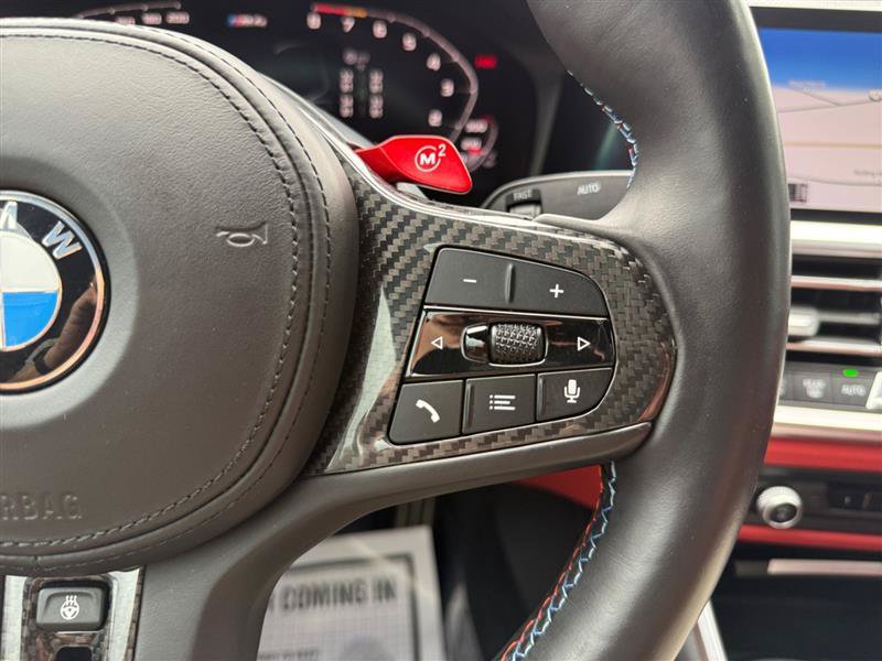 Used 2021 BMW M4 Coupe w/ M Carbon Exterior Package RWD image 33