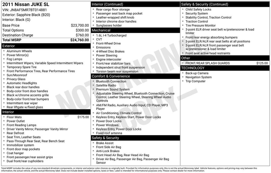 Used 2011 Nissan Juke SL image 33