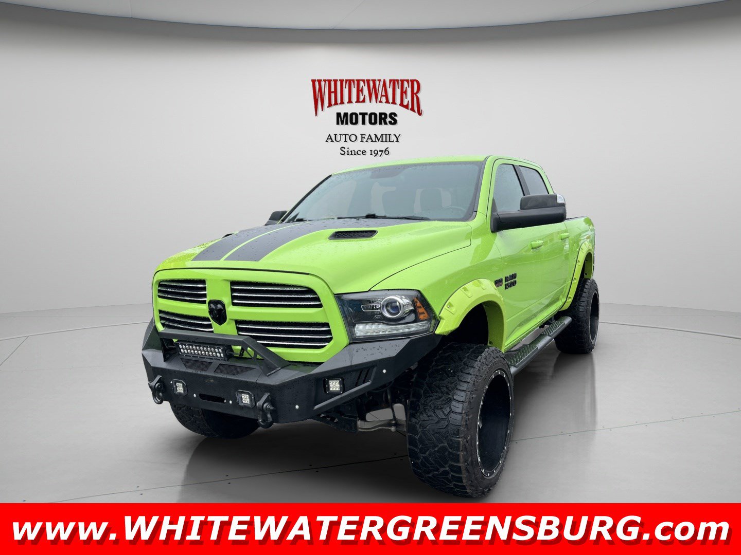 Used 2017 RAM 1500 Sport w/ Sublime Green Sport Package