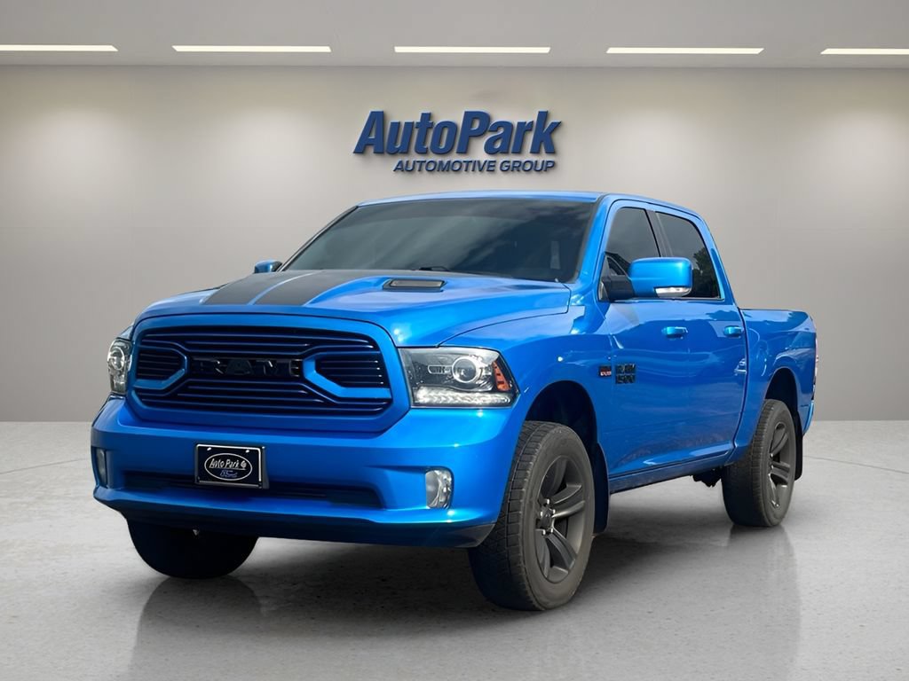 Used 2018 RAM 1500 Sport w/ Hydro Blue Sport Package AWD/4WD image 3