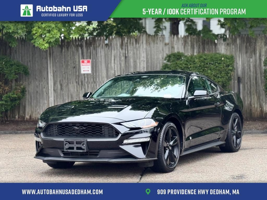 Used 2021 Ford Mustang Coupe w/ Black Accent Package RWD image 1