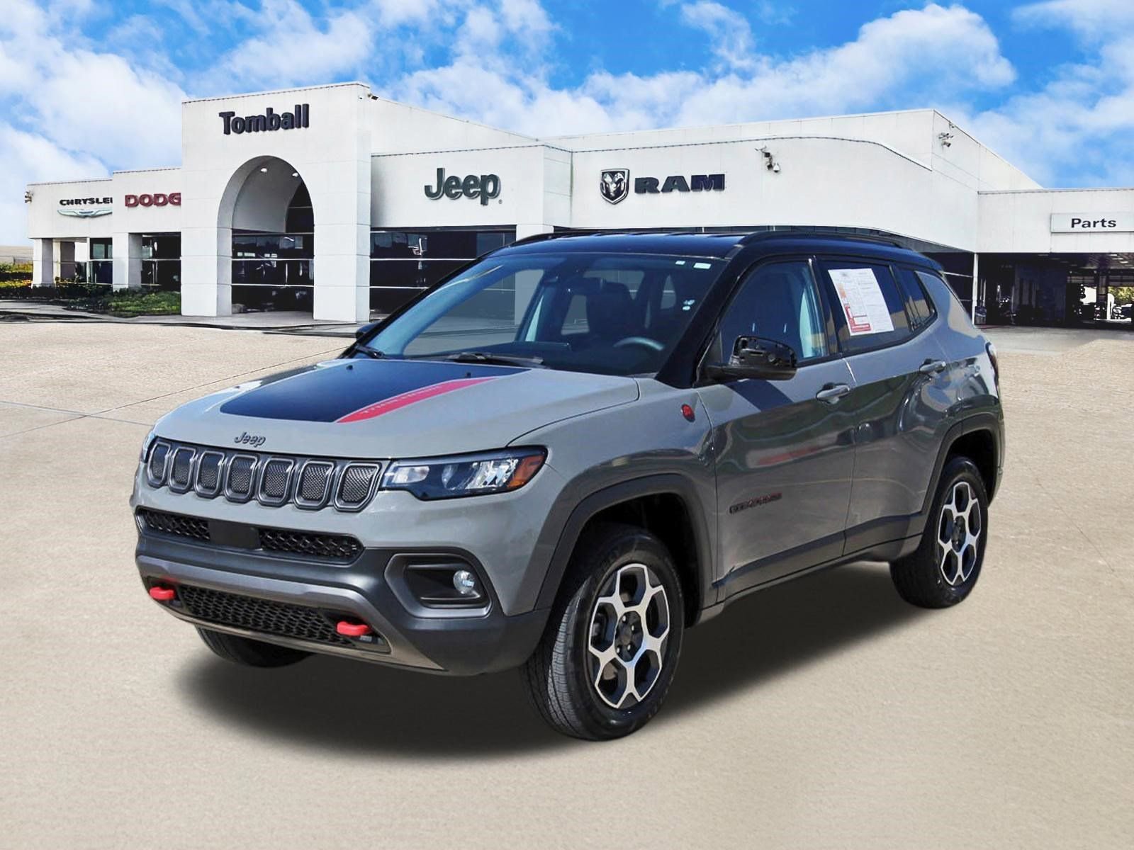 Used 2022 Jeep Compass Trailhawk AWD/4WD image 3