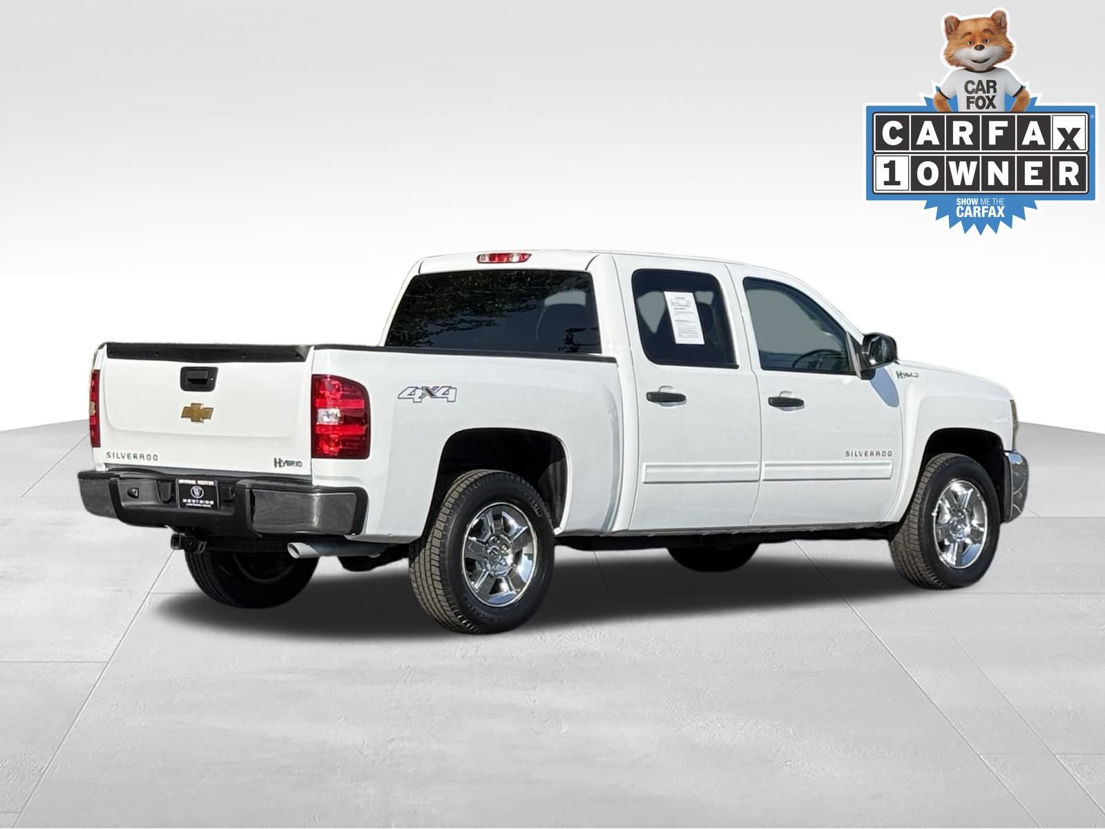 Used 2012 Chevrolet Silverado 1500 4x4 Crew Cab Hybrid image 4