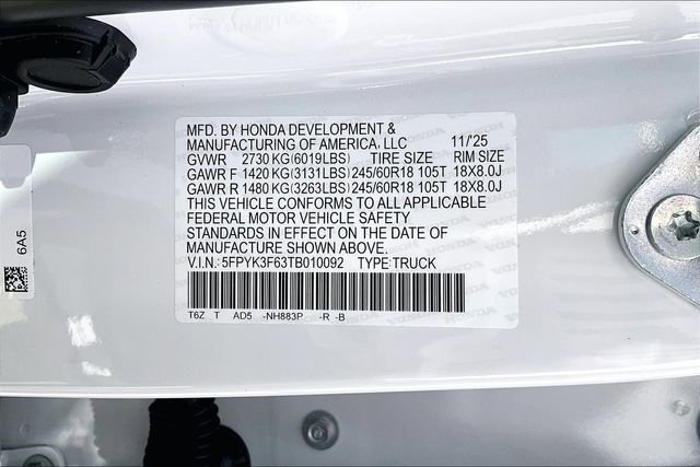 New 2026 Honda Ridgeline TrailSport image 11