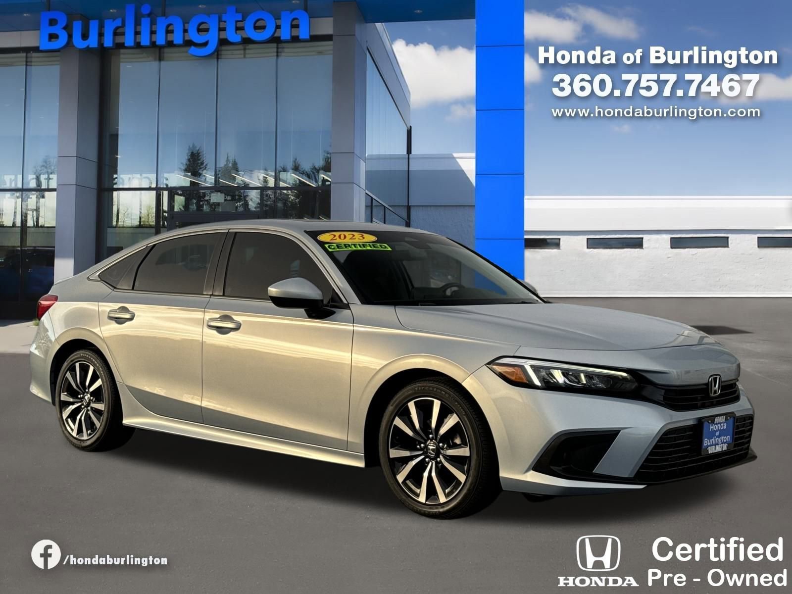 Certified 2023 Honda Civic EX image 10