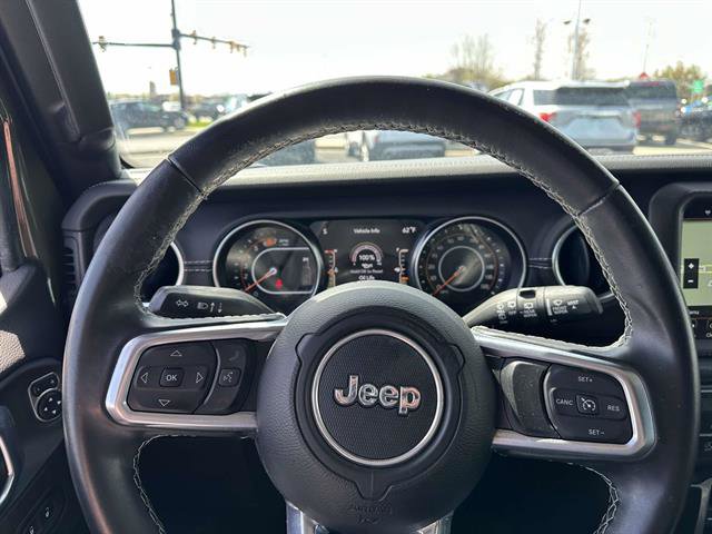 Used 2021 Jeep Wrangler Unlimited Sahara w/ Uconnect 4C Nav & Sound Group AWD/4WD image 16