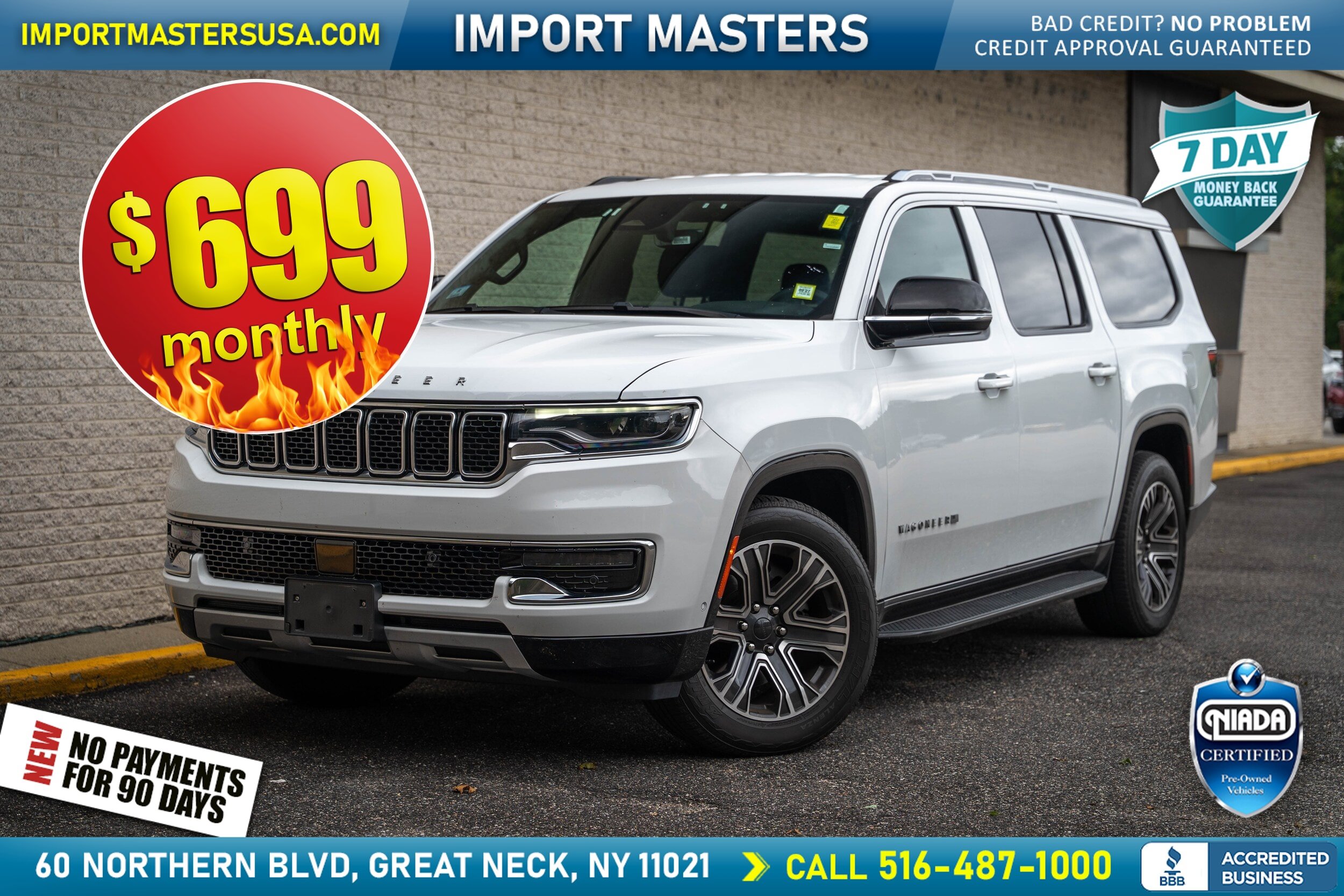Used 2024 Jeep Wagoneer L Series II w/ Flexible Seating Group