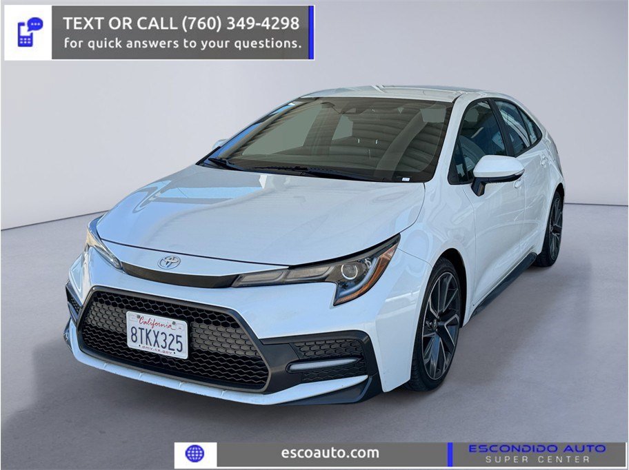 Used 2021 Toyota Corolla SE w/ Carpet Mat Package (TMS) FWD image 1