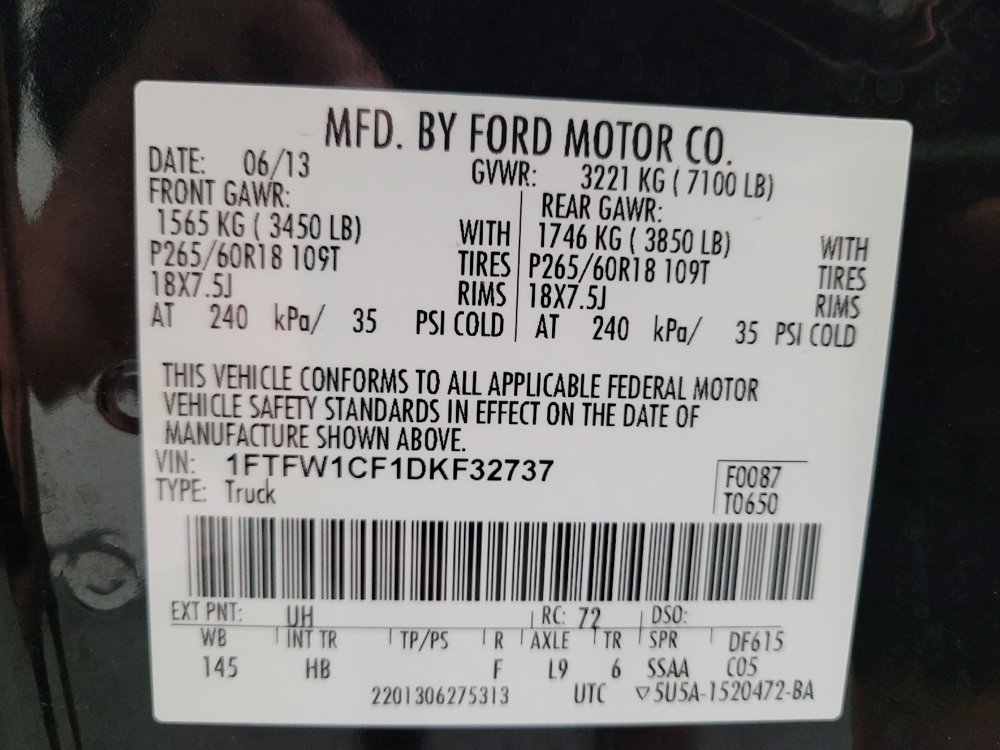 Used 2013 Ford F150 Lariat w/ Mid Equipment Group image 33