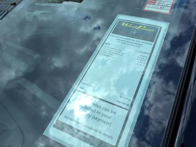 New 2026 Lincoln Aviator Reserve AWD/4WD image 16