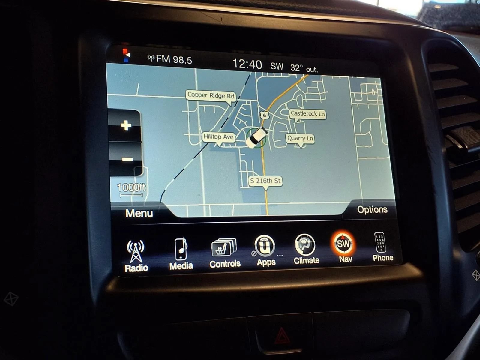 Used 2017 Jeep Cherokee Trailhawk w/ Cold Weather Group AWD/4WD image 19