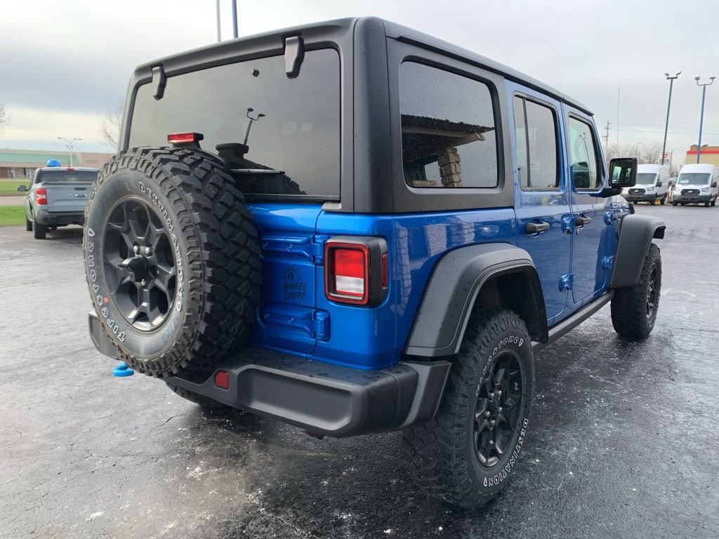 Used 2023 Jeep Wrangler Willys 4xe w/ Dual Top Group image 3