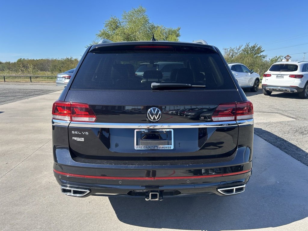 Used 2021 Volkswagen Atlas SEL R-Line w/ MDO Package (Bench Seat) image 4