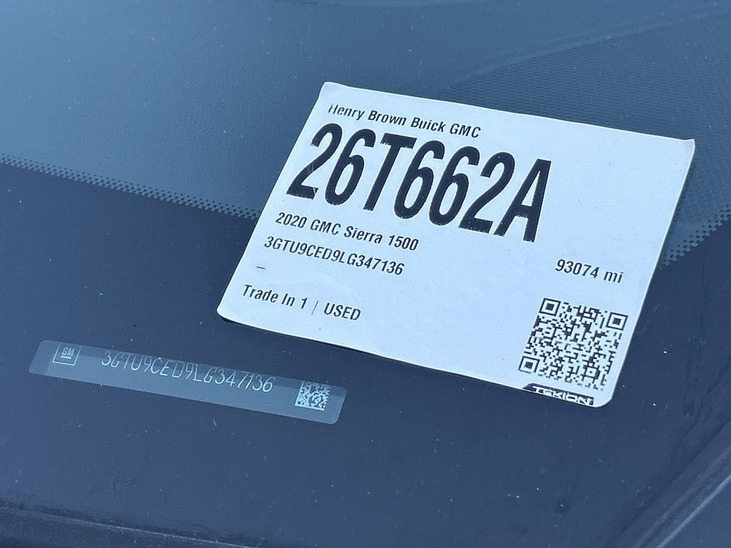 Used 2020 GMC Sierra 1500 Elevation w/ Elevation Value Package image 32