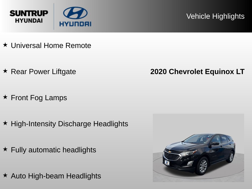 Used 2020 Chevrolet Equinox LT w/ Driver Convenience Package FWD image 16