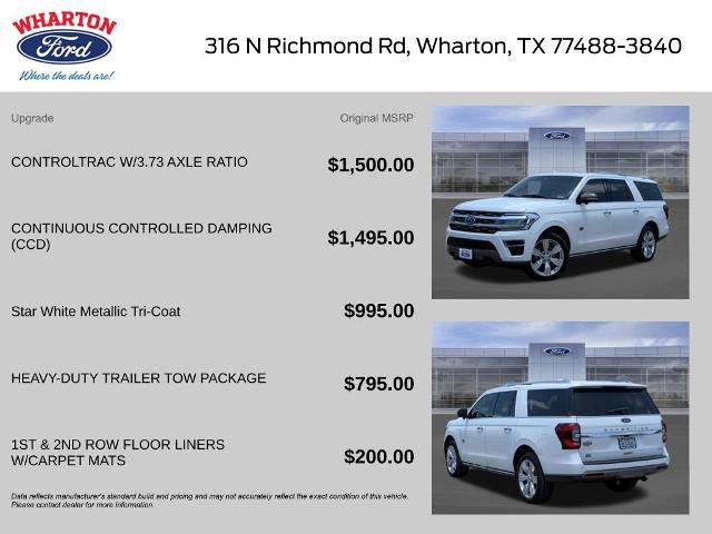 Certified 2023 Ford Expedition Max King Ranch AWD/4WD image 2