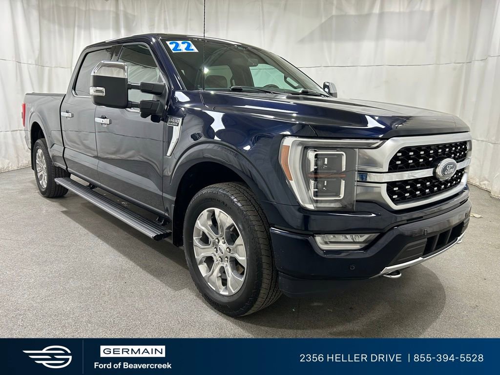 Used 2022 Ford F150 Platinum w/ Max Trailer Tow Package